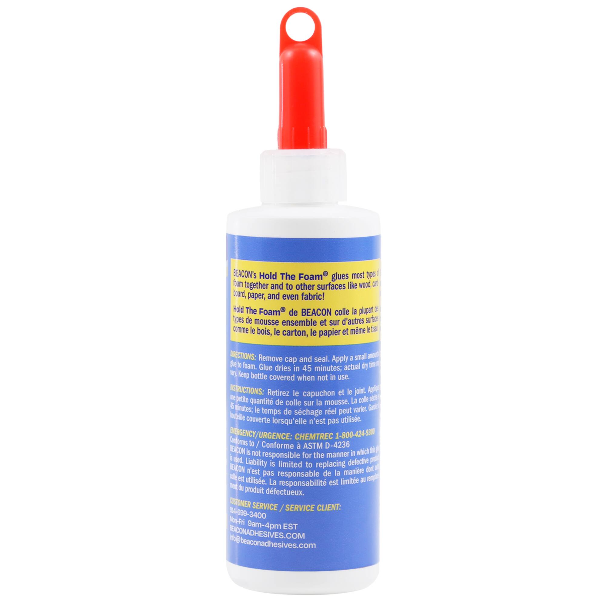 Beacon Hold The Foam 4oz. Craft Foam Glue